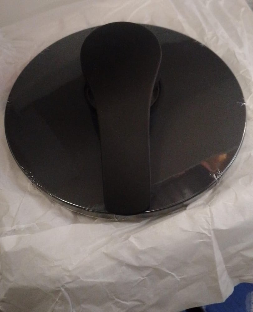وجه خلاط دش مخفي خط 2 اسود LIMA GH 120/1007