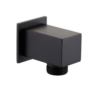كوع دش مخفي مربع اسود BRONZO SI-053011/BK 11