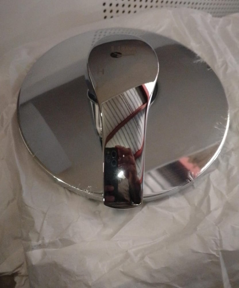 وجه خلاط دش مخفي خط 1 كروم LIMA GH 121/1001