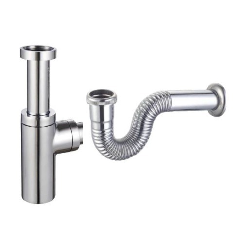 هراب مغسله كروم فلتر BOTILE TRAP NIAGARA N2386 11/4