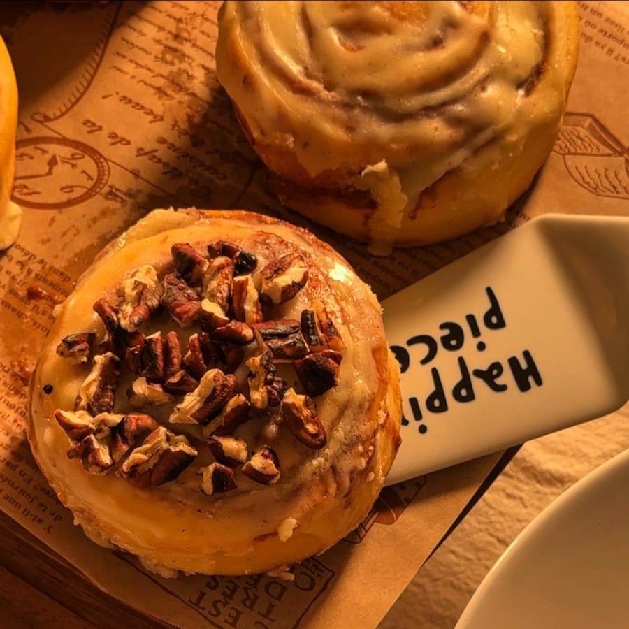 سينابون رول بالخميرة الطبيعية / Cinnamon rolls