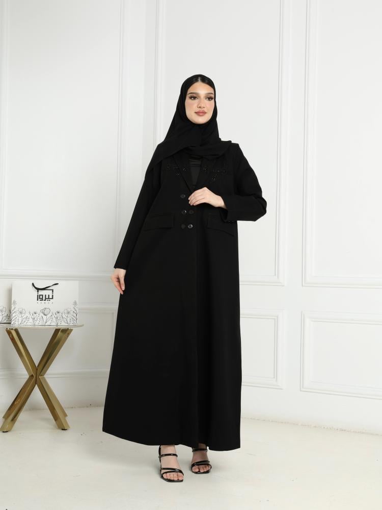 NOIR ABAYA 1