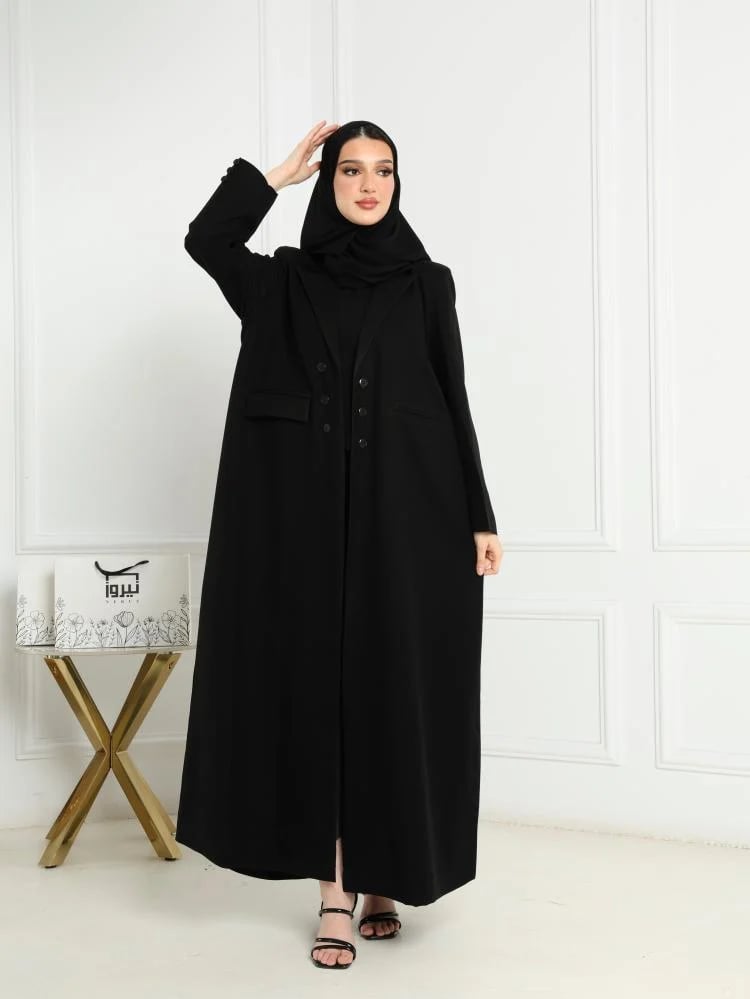 NOIR ABAYA 4