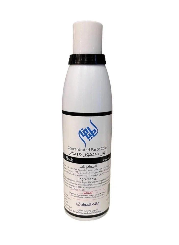Liquid food color - black 250 ml Latifa | Kopykake Flow Paste black 240m