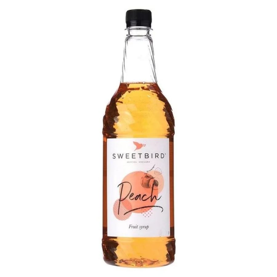 شراب سويت بيرد نكهة خوخ 1 لتر  |  Sweetbird Peach Flavor Syrup 1L