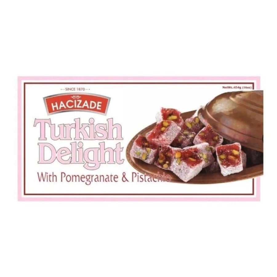 Mollo Turkish Delight with Pistachios and Pomegranate 454g