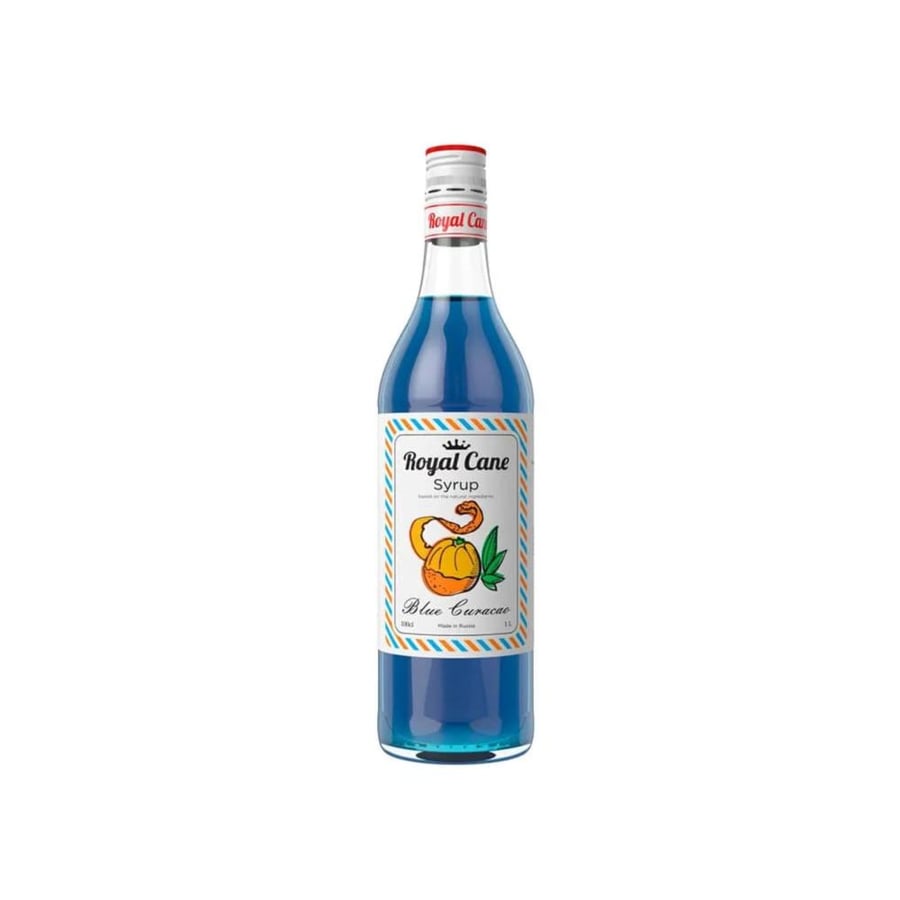 Royal Cane Blue Curacao Syrup 1 liter