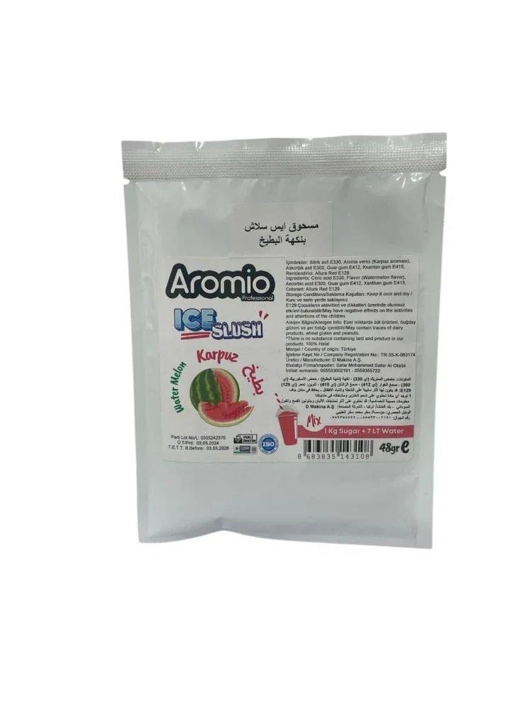 مسحوق سلاش بنكهة البطيخ  اروميو 48جم  |  Aromaio Watermelon Flavor Slush Powder 48g