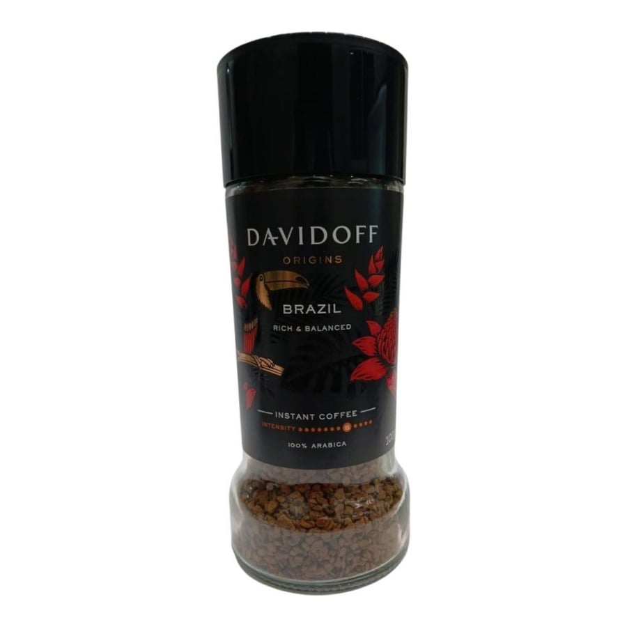 قهوة دافيدوف برازيلي  100 جم | Davidoff Brazilian Coffee 6 x 100gm