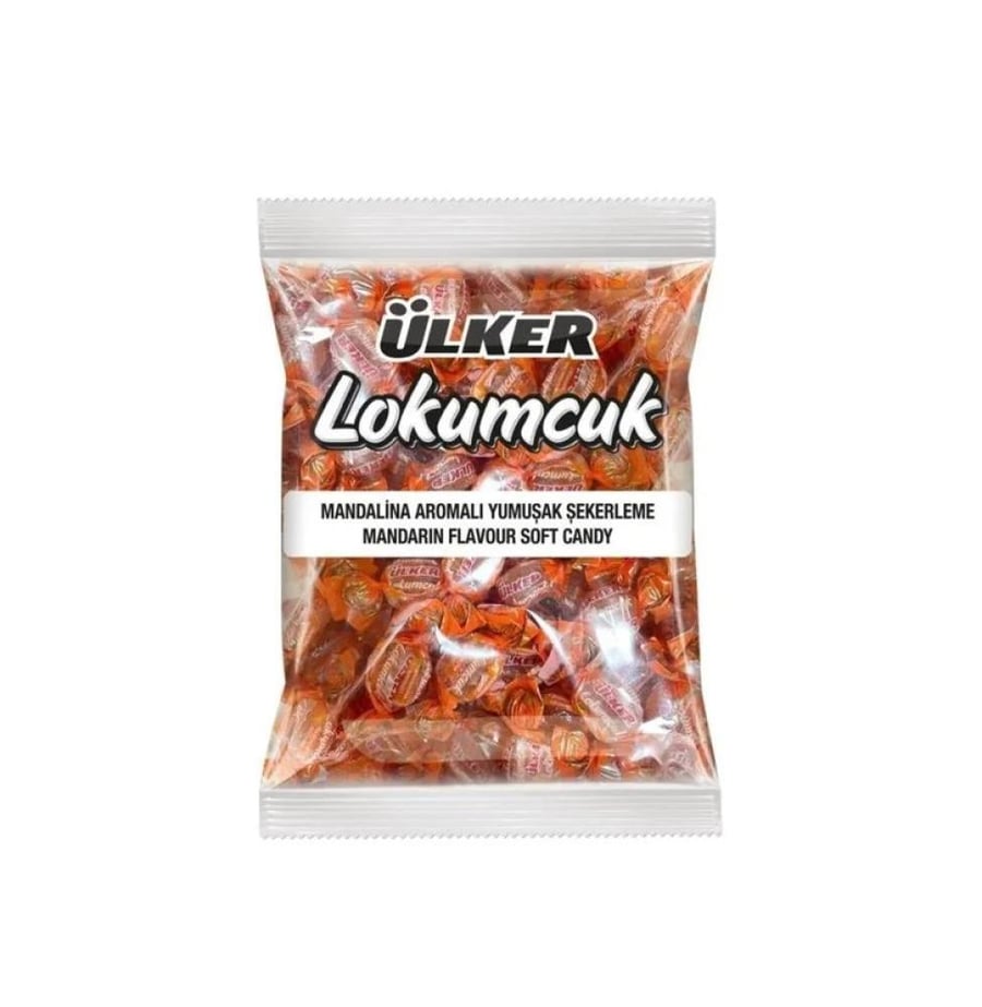 حلاوة طرية يوسفي اولكر 1000 جم  |  Ulker Mandarin Flavour Soft Candy 1000g