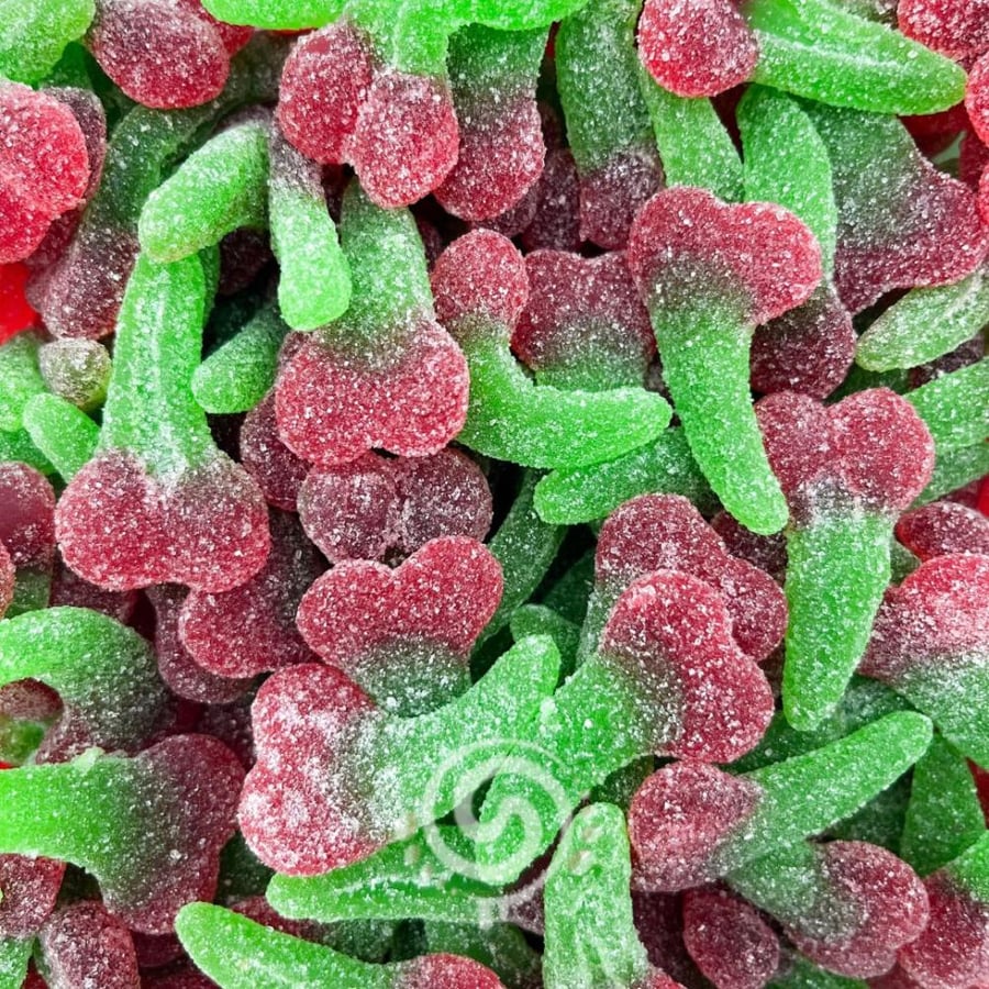 Dolce Plus Sugared Sour Cherry Gummy 1 kg