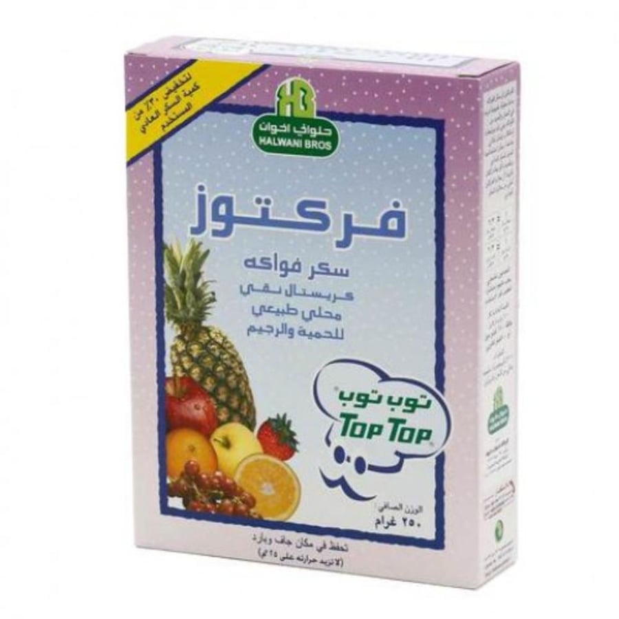 Halwani Bros Toptop Fructose Fruit Sugar 250g