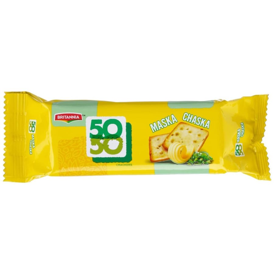 Britannia Maska Chaska Butter Biscuit 50/50 12x55g