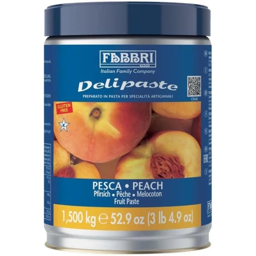 Fabbri Delipaste Peach 1.5 kg