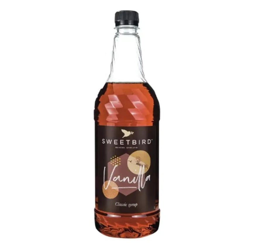 شراب سويت بيرد نكهة فانيلا 1 لتر  |  Sweetbird Vanilla Flavor Syrup 1L