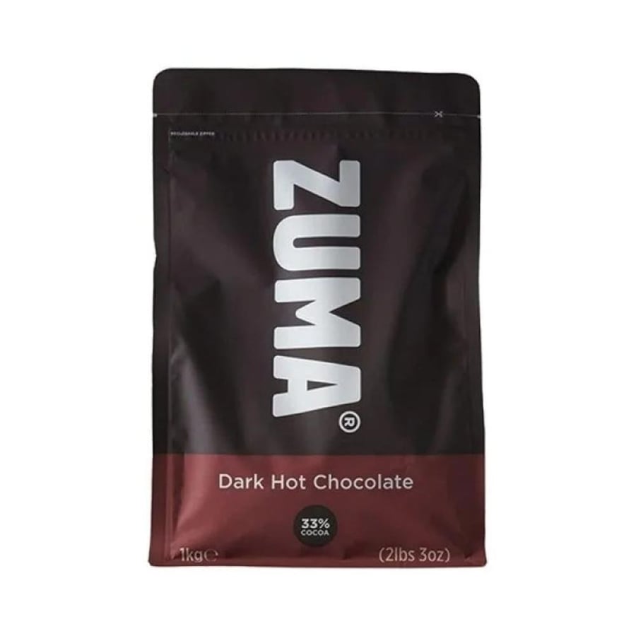 مسحوق شوكولا ساخنة غامقة زوما اكياس 1 كجم  |  Zuma Dark Hot Chocolate Drink Powder 1 kg