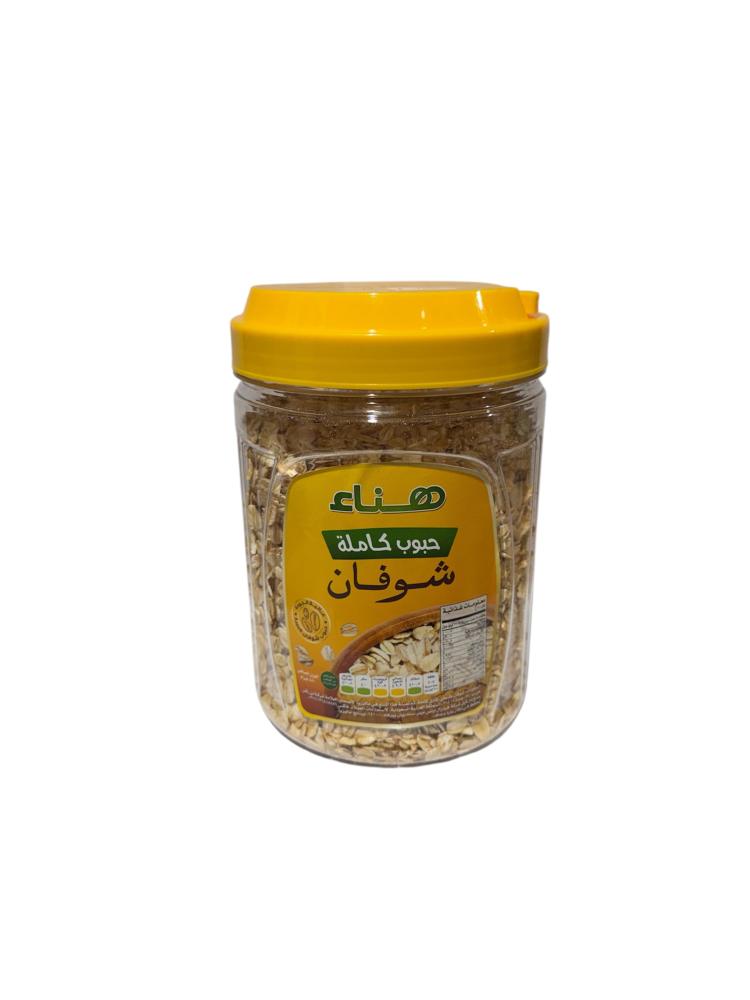 شوفان ابيض حبوب كامله هنا 450 جم  |  Hanaa Whole Grain Oats 450g