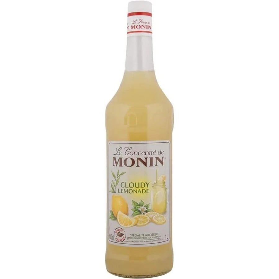 شراب مونين نكهة الليموناضة الغامقة 1 لتر  |  Monin Cloudy Lemonade Flavour Syrup 1L