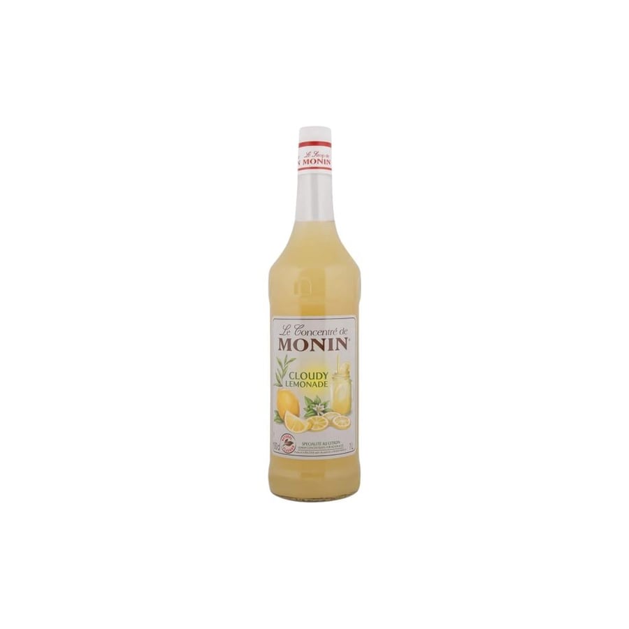 شراب مونين نكهة الليموناضة الغامقة 1 لتر  |  Monin Cloudy Lemonade Flavour Syrup 1L