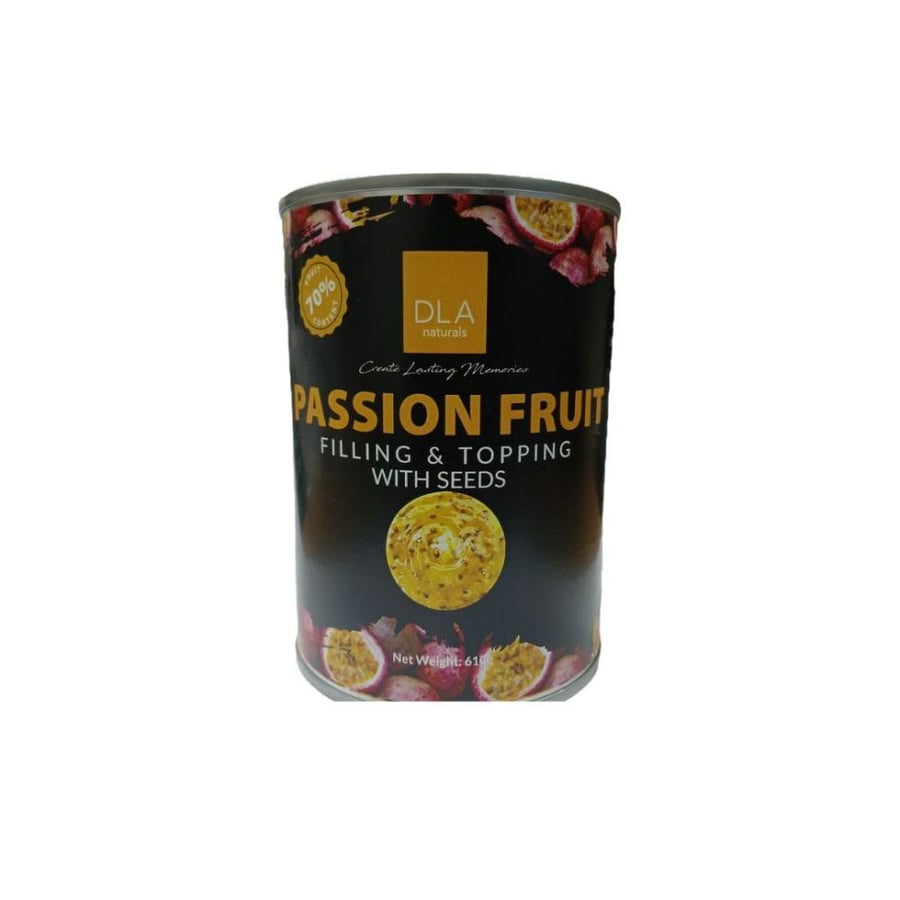 Passion Fruit 70% Filling & Topping 610g | DLA Lafruta Passion Fruit 70% Filling & Topping 610gm