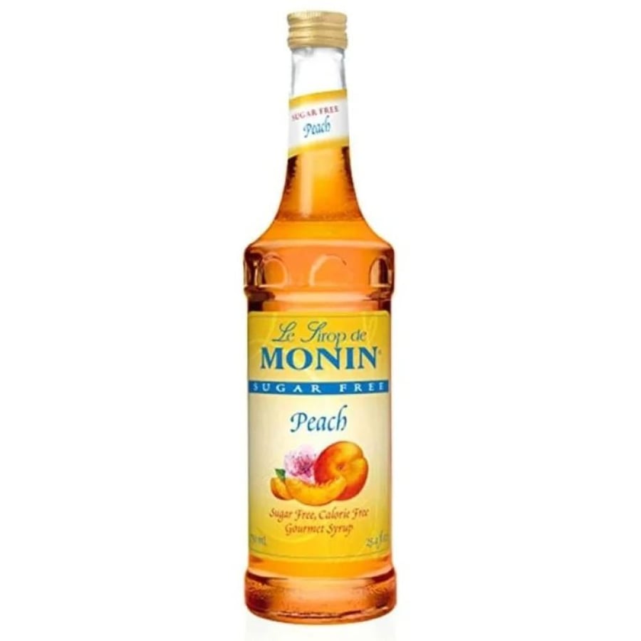 Monin Peach Syrup Sugar Free 750 ml
