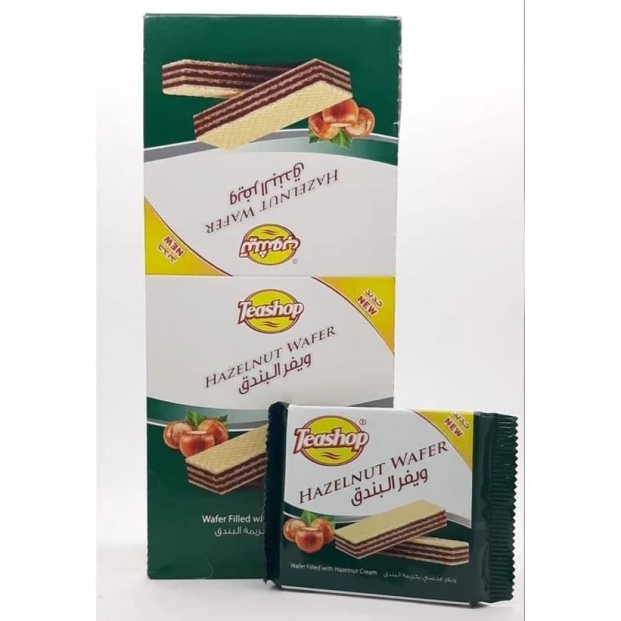 Hazelnut wafer Teashop 12×35 g