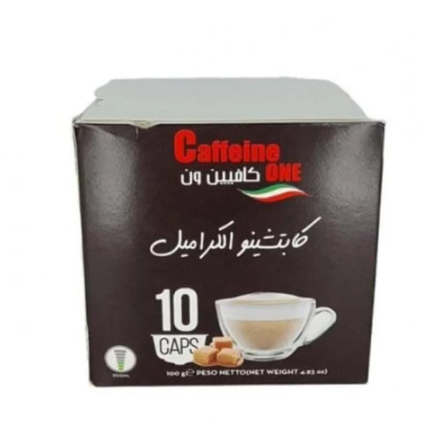 Cappuccino caramel Dolce caffeine One 10 | Caffeine One Dolce Cappuccino Caramel 10 capsules