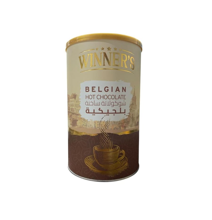 بودرة شوكولاتة ساخنة بلجيكية وينرز 1360جم | Winners Belgium Hot Chocolate Powder 1360g