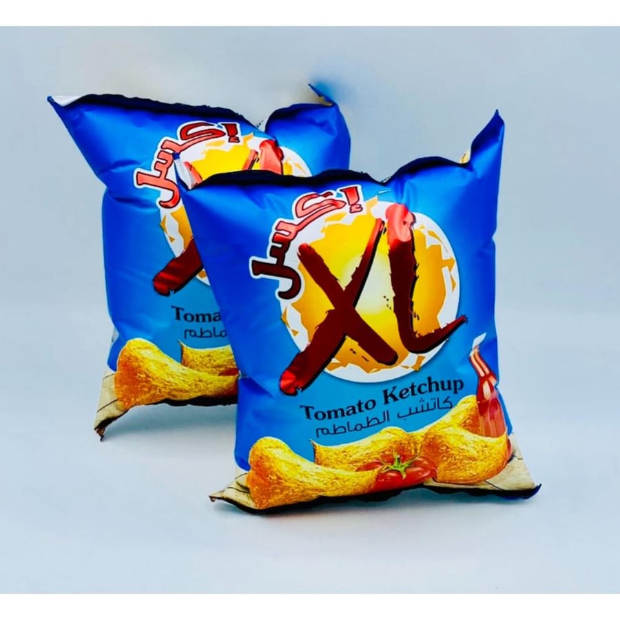 بطاطس اكس ال كتشب صغير 20 حبة  |  Xl Potato Ketchup Chips 20pcs