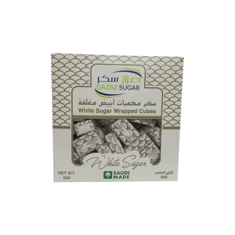 Dazaz Sugar Coated White Cubes 500 gm