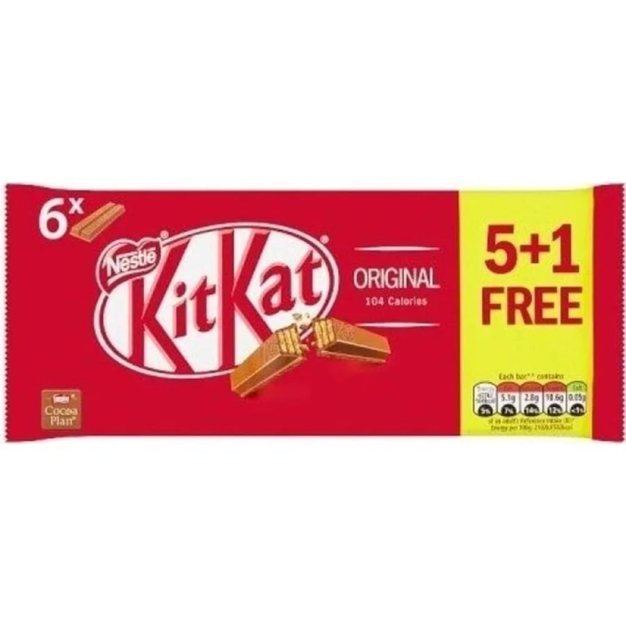 Kit Kat English strip 6 pieces