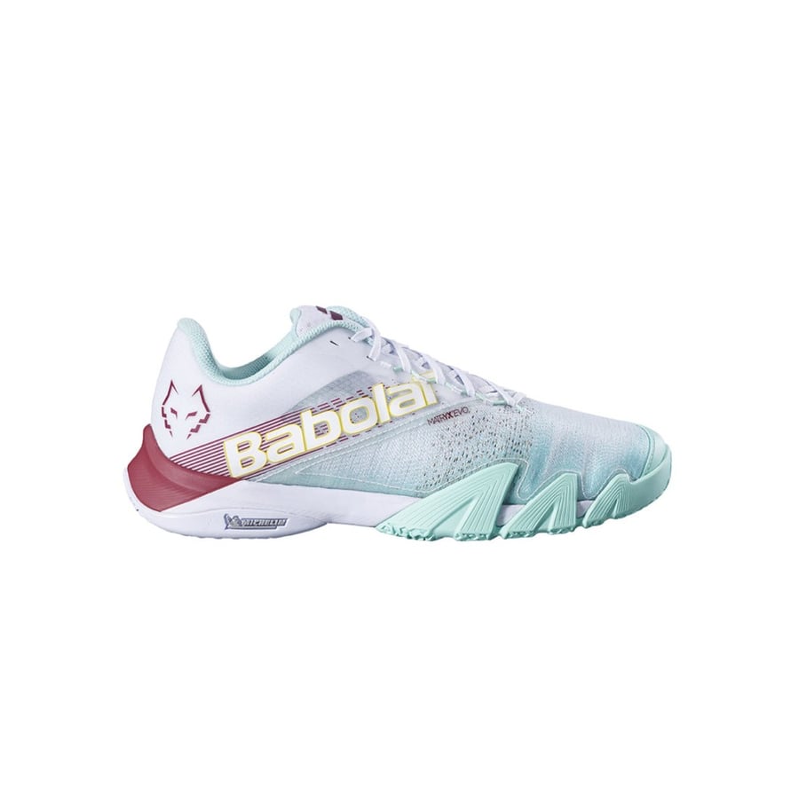 BABOLAT JET PREMURA 2 JL MEN JUAN LEBRON WHITE SHOES