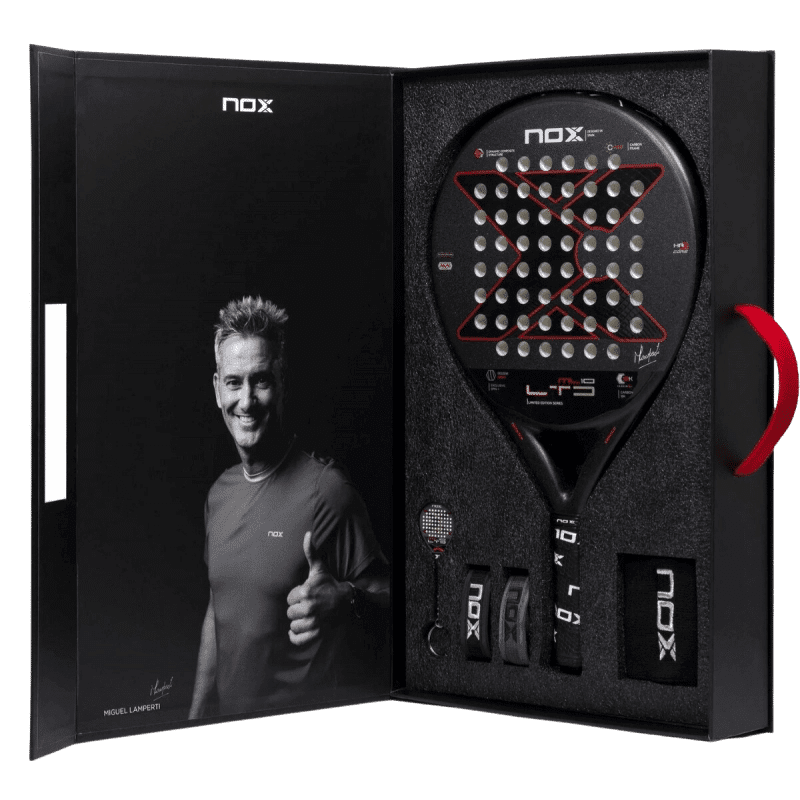 NOX ML 10 Pro Cup 18K LTD Miguel Lamperti 2023 Padel Racket PACK