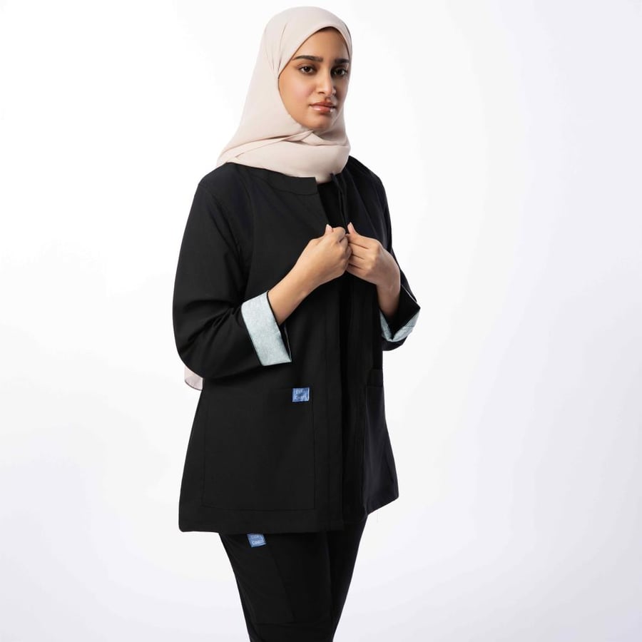 جاكيت طبي اسود