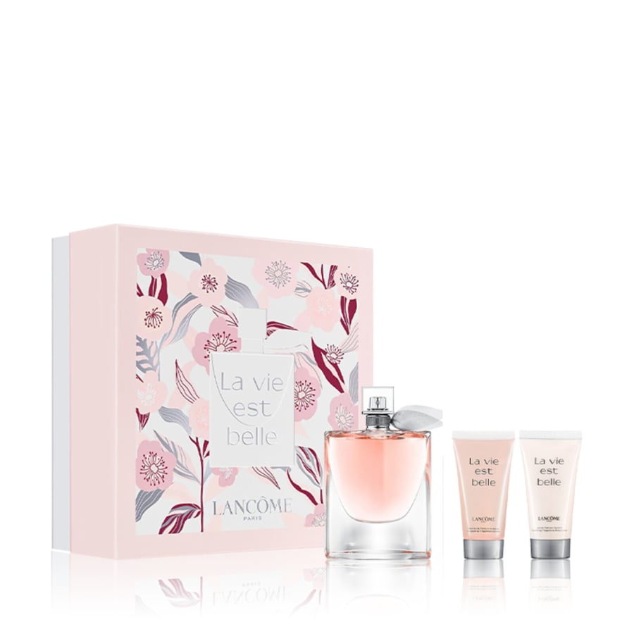 لانكوم لا في إي بيل - مجموعة 4 قطع (عطر EDP 100 مل)