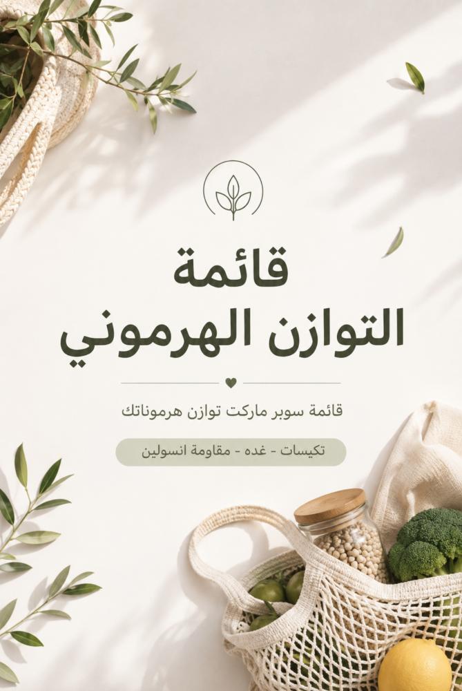 قائمة التوازن الهرموني