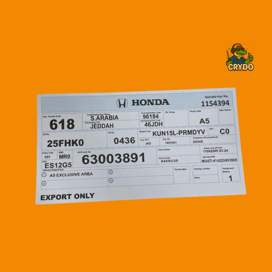 Front brake Honda
