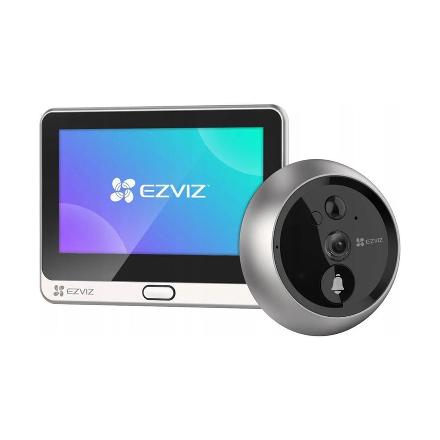جرس الباب الذكي EZVIZ DP2C - كاميرا مراقبة بدقة عالية وكاشف حركة ذكي