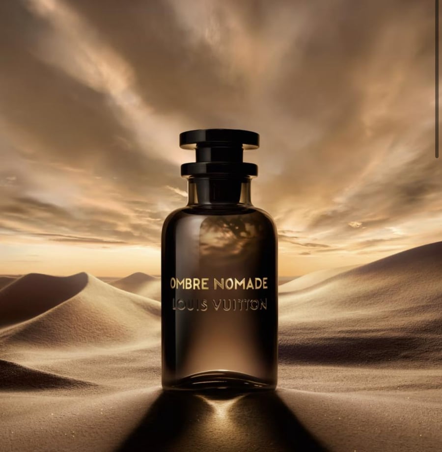 Ombre Nomade perfume division from Louis Vuitton