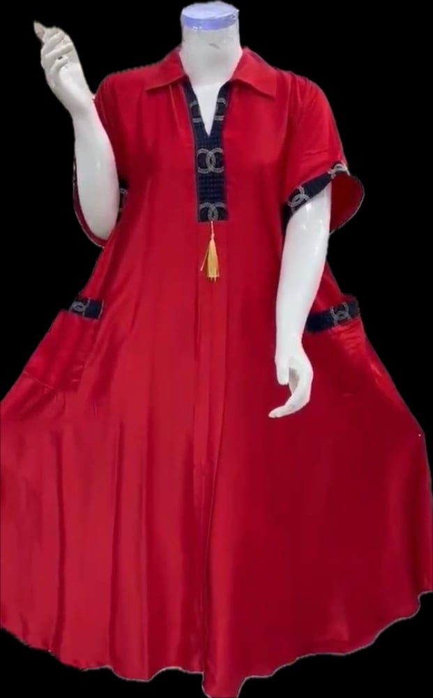 قميص ميدي سادة بكلفة