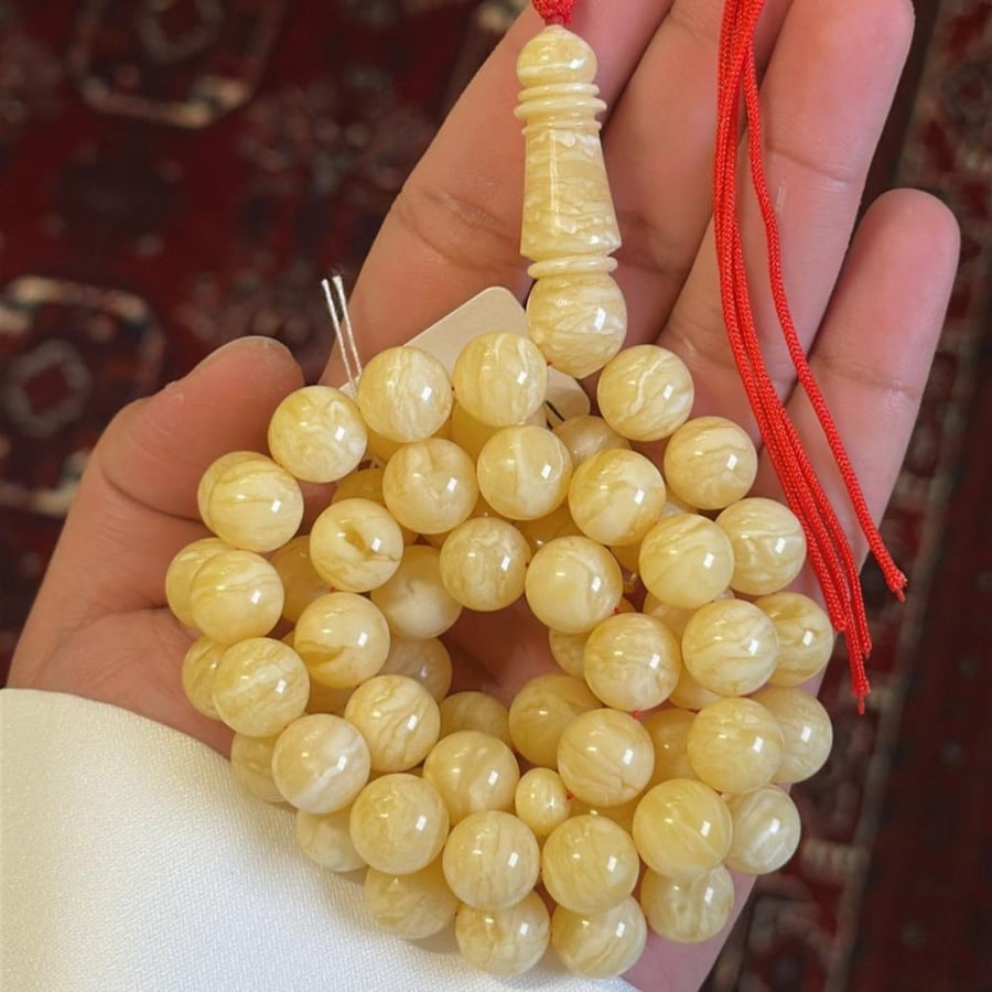 مسباح كهرمان طبيعي
