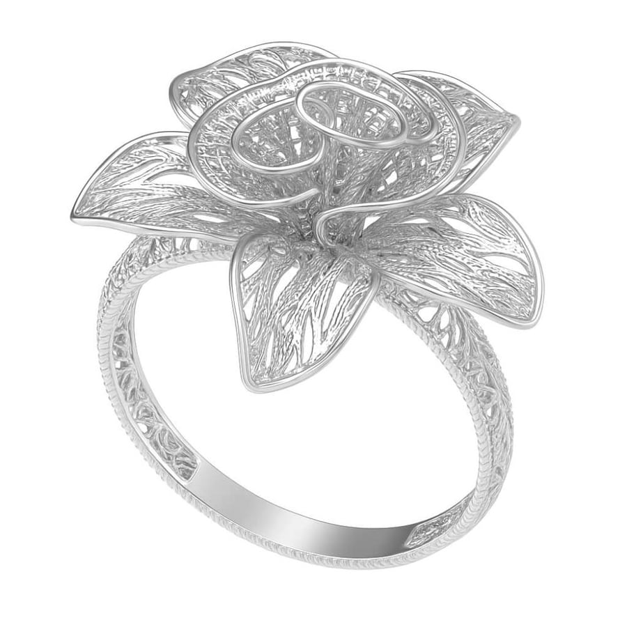 Tulip 3D ring