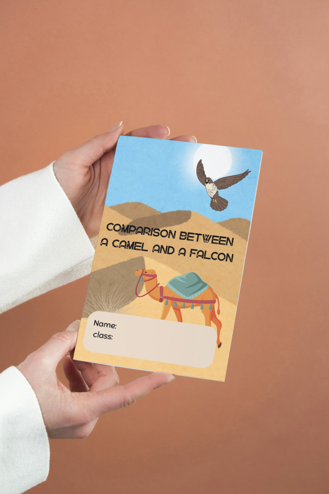 انجليزي صف سادسComparison Between a Camel and a Falcon