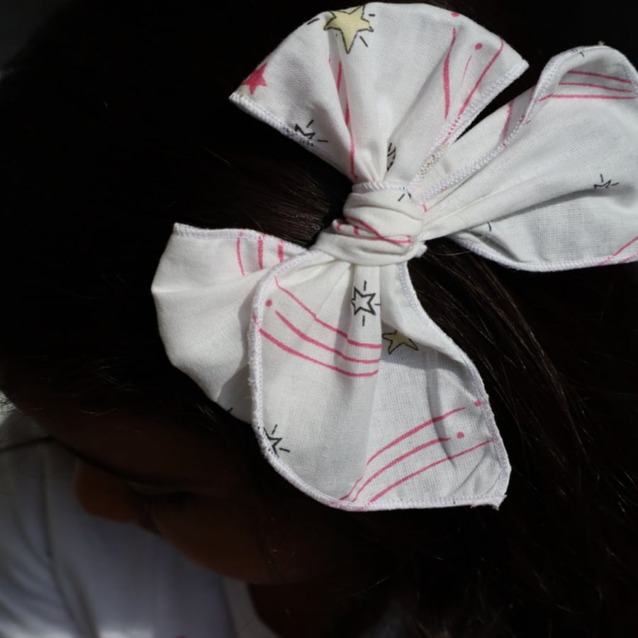 The fabric bow party star MINI individual