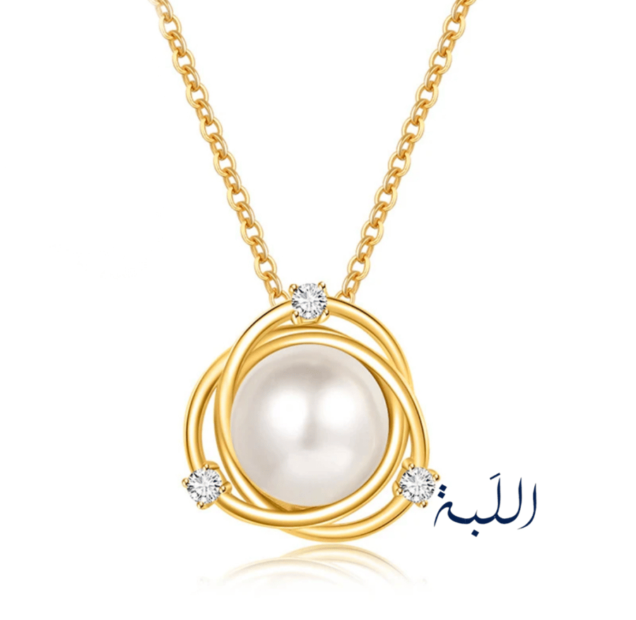 عقد (المُحيط) باللؤلؤ الطبيعي