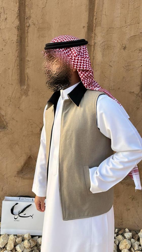 سديري ( قلاب ) دبل فيس جوخ كشميري