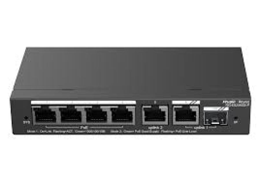 سويتش روجي 4منافذ POE RG-ES206GS-P