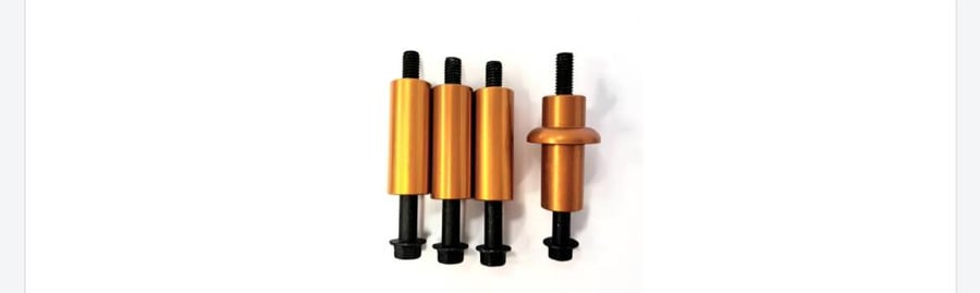 aluminum spacer orange (MP046)