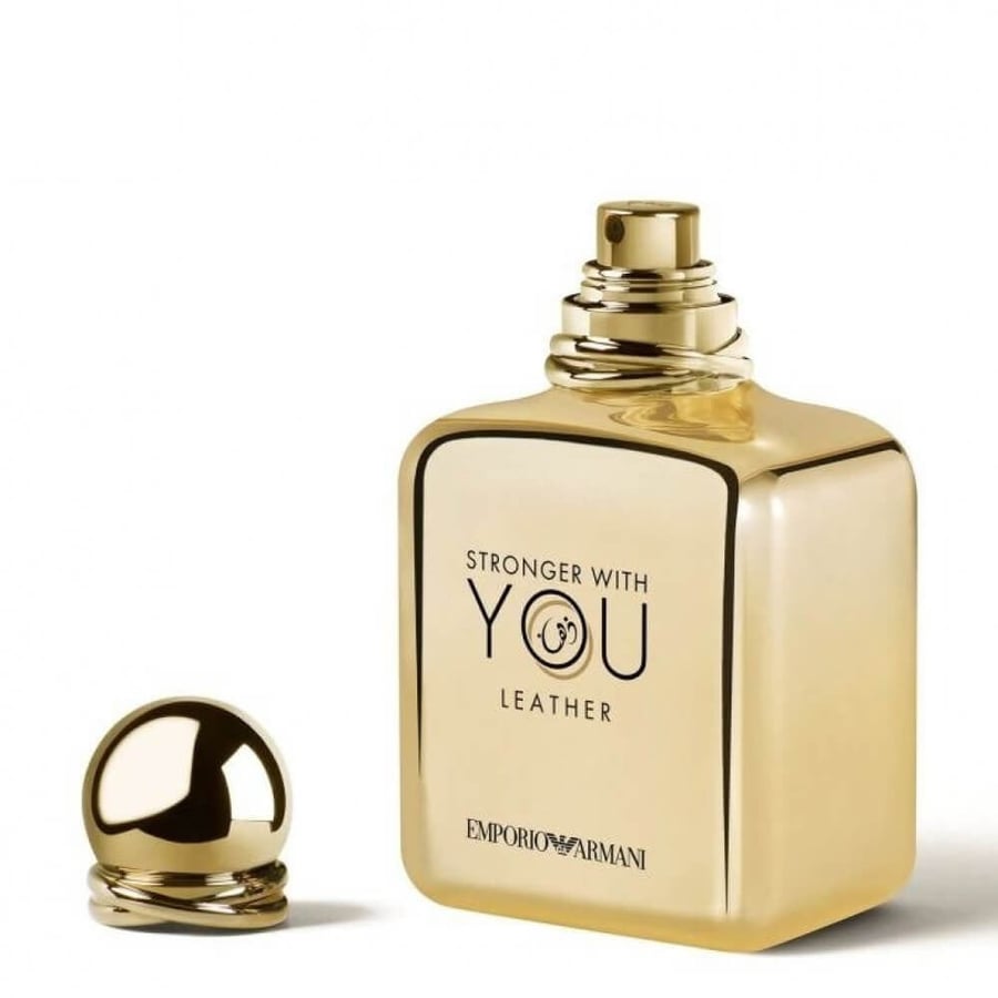Tester Armani Stronger With You Leather Eau de Parfum 100mlنيشان Nisha