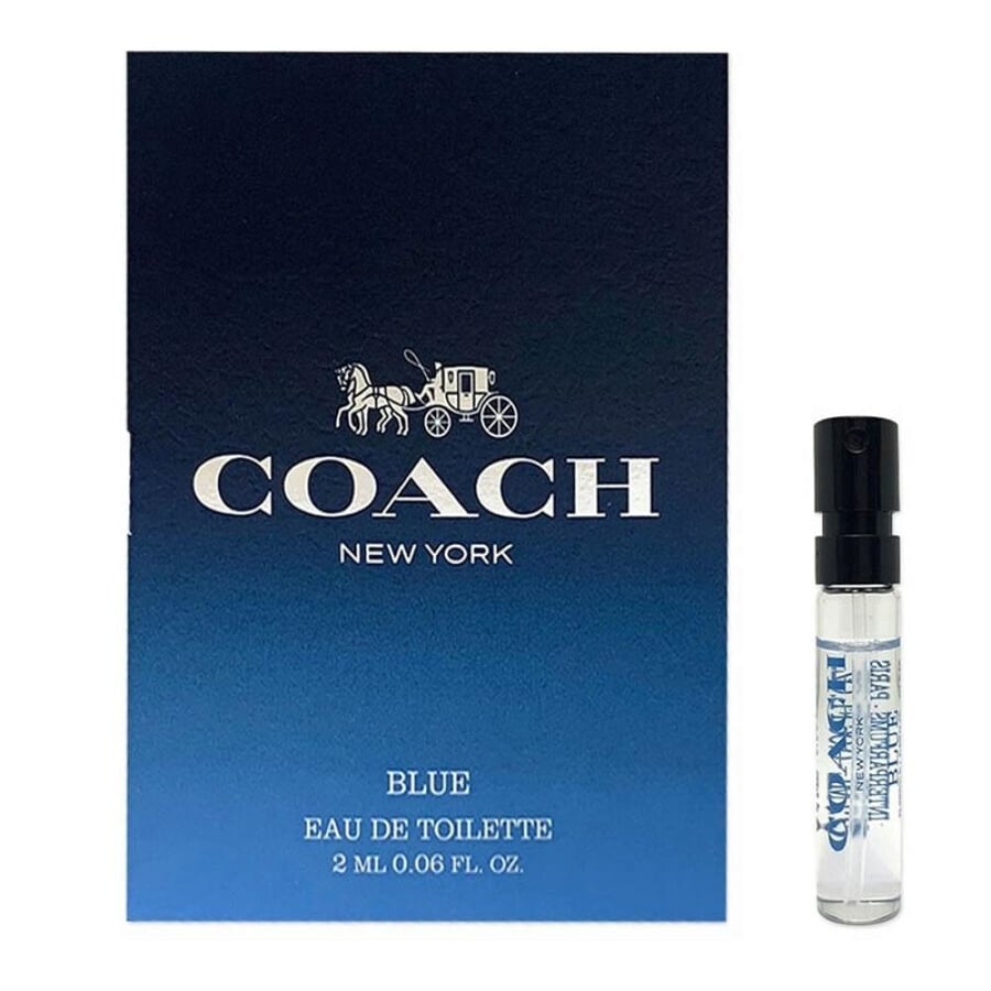 Coach New York Blue Men Eau de Toilette Sample 2ml نيشان Nishan